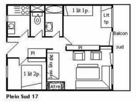 Rental Apartment Le Plein-Sud/17 - Mribel, 0 Bedroom, 6 Persons Méribel Exterior foto